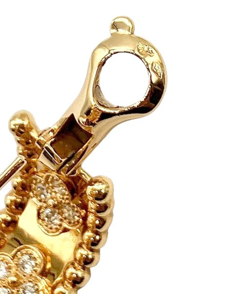 VAN CLEEF & ARPELS（ヴァンクリーフ＆アーペル）VAN CLEEF & ARPELS (ヴァンクリーフ＆アーペル) ペルレクローバーピアス サイズ:-の古着・服飾アイテム