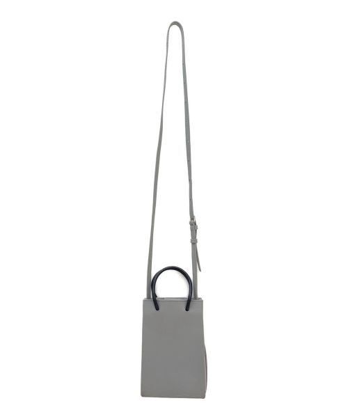 BALENCIAGA（バレンシアガ）BALENCIAGA (バレンシアガ) ショルダーバッグ ライトグレーの古着・服飾アイテム