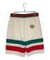 GUCCI (グッチ) Bermuda Shorts ベージュ×レッド サイズ:M：64800円