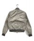 CoSTUME NATIONAL HOMME (コスチューム ナショナル オム) リフレクター付デザインジャケット シルバー サイズ:46 未使用品：5000円