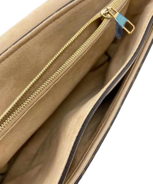LOUIS VUITTON（ルイ ヴィトン）LOUIS VUITTON (ルイ ヴィトン) Pallas Chain Shoulder Bag パラス チェーンショルダーバッグ ブラウン×ベージュの古着・服飾アイテム