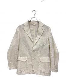 GRENFELL（グレンフェル）の古着「リネンジャケット」｜ホワイト