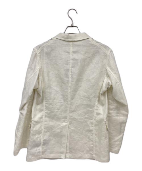 GRENFELL（グレンフェル）GRENFELL (グレンフェル) リネンジャケット ホワイト サイズ:38の古着・服飾アイテム