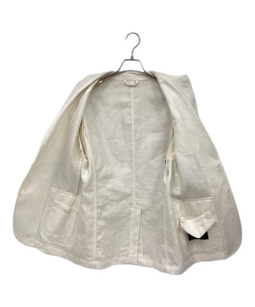GRENFELL（グレンフェル）GRENFELL (グレンフェル) リネンジャケット ホワイト サイズ:38の古着・服飾アイテム