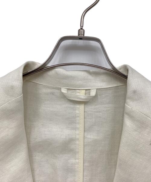 GRENFELL（グレンフェル）GRENFELL (グレンフェル) リネンジャケット ホワイト サイズ:38の古着・服飾アイテム