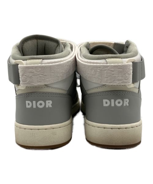 Dior（ディオール）Dior (ディオール) B27 ミッドトップ オブリークジャガードスニーカー ブルー サイズ:37の古着・服飾アイテム