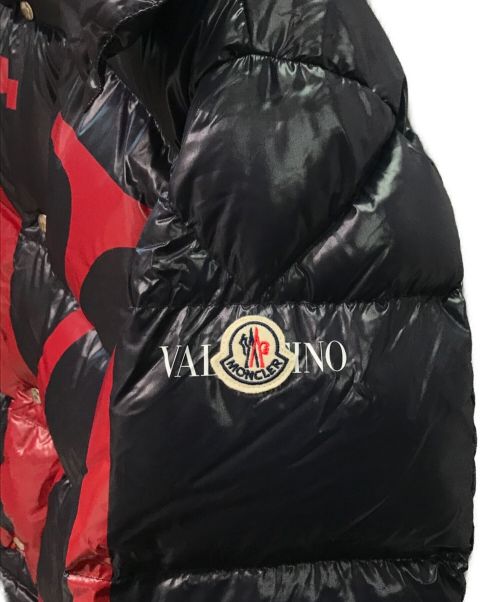 MONCLER×VALENTINO（モンクレール×ヴァレンティノ）MONCLER×VALENTINO (モンクレール×ヴァレンティノ) ダウンジャケット ネイビー サイズ:48の古着・服飾アイテム