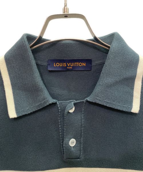 LOUIS VUITTON（ルイ ヴィトン）LOUIS VUITTON (ルイ ヴィトン) ヴィンテージ サイクリング ポロ グリーン サイズ:Mの古着・服飾アイテム