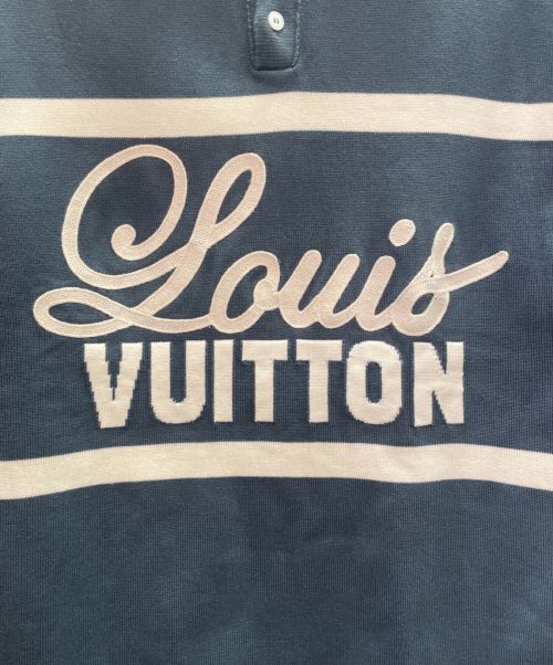 LOUIS VUITTON（ルイ ヴィトン）LOUIS VUITTON (ルイ ヴィトン) ヴィンテージ サイクリング ポロ グリーン サイズ:Mの古着・服飾アイテム