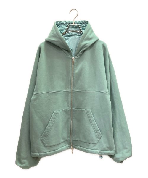 Dior（ディオール）Dior (ディオール) リバーシブル ジップアップフーディ グリーン サイズ:Mの古着・服飾アイテム