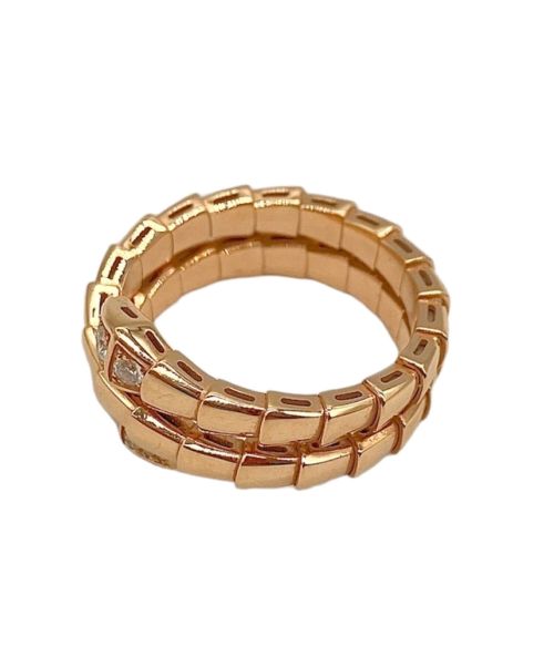 BVLGARI（ブルガリ）BVLGARI (ブルガリ) セルペンティ ヴァイパー リング Rose Gold サイズ:19号/XLの古着・服飾アイテム