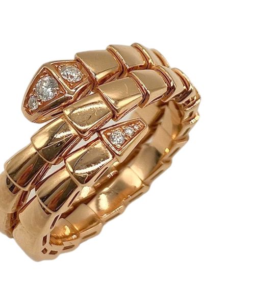 BVLGARI（ブルガリ）BVLGARI (ブルガリ) セルペンティ ヴァイパー リング Rose Gold サイズ:19号/XLの古着・服飾アイテム