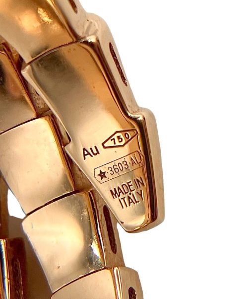 BVLGARI（ブルガリ）BVLGARI (ブルガリ) セルペンティ ヴァイパー リング Rose Gold サイズ:19号/XLの古着・服飾アイテム