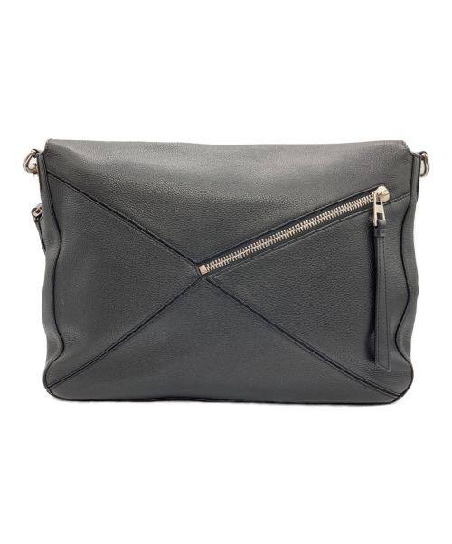 LOEWE（ロエベ）LOEWE (ロエベ) パズルメッセンジャー バッグ ブラックの古着・服飾アイテム