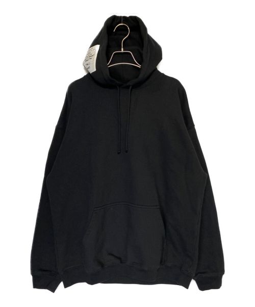 VETMEMES（ヴェトモン）VETMEMES (ヴェトモン) ATELIER PATCH HOODIE ブラック サイズ:Sの古着・服飾アイテム