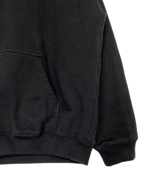 VETMEMES（ヴェトモン）VETMEMES (ヴェトモン) ATELIER PATCH HOODIE ブラック サイズ:Sの古着・服飾アイテム