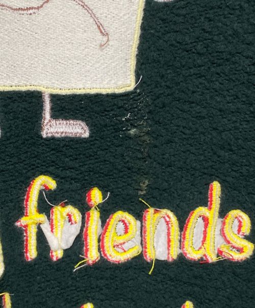 VETEMENTS（ヴェトモン）VETEMENTS (ヴェトモン) オールマイフレンド刺繍プルオーバーパーカー グリーン サイズ:Mの古着・服飾アイテム