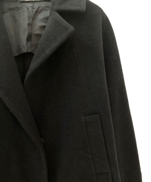Martin Margiela4（マルタンマルジェラ 4）Martin Margiela4 (マルタンマルジェラ 4) チェスターコート ブラック サイズ:40の古着・服飾アイテム