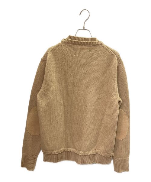 Maison Margiela（メゾンマルジェラ）Maison Margiela (メゾンマルジェラ) 2重デザインニット ベージュ サイズ:XSの古着・服飾アイテム