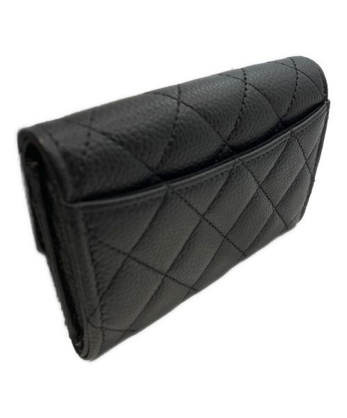 CHANEL（シャネル）CHANEL (シャネル) ココマーク コインケース ブラックの古着・服飾アイテム