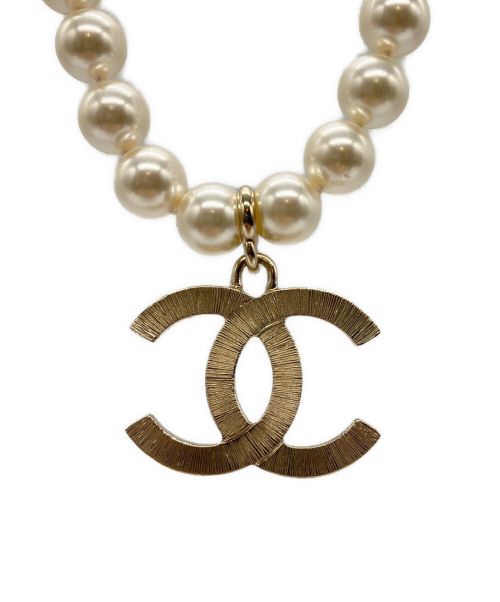 CHANEL（シャネル）CHANEL (シャネル) ココマーク パール ネックレス ホワイトの古着・服飾アイテム