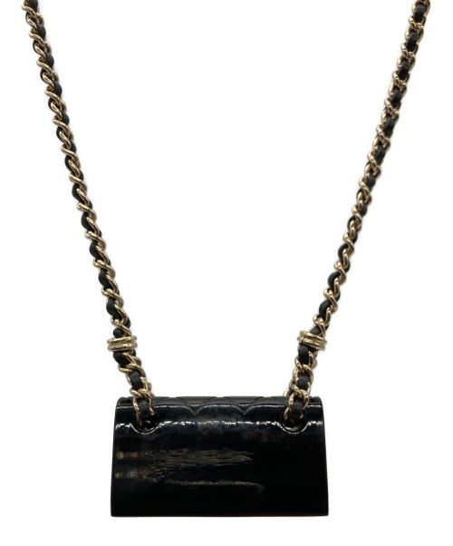 CHANEL（シャネル）CHANEL (シャネル) マトラッセネックレス ブラックの古着・服飾アイテム
