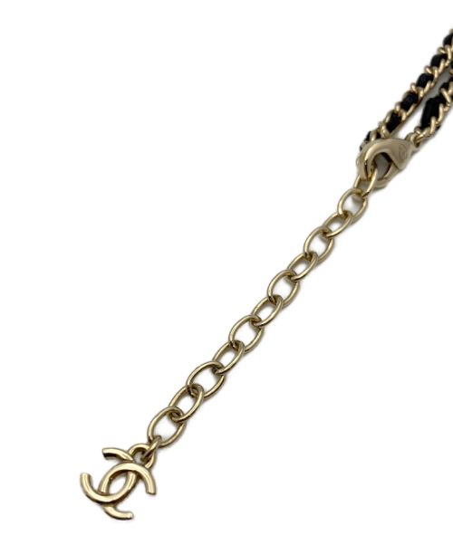 CHANEL（シャネル）CHANEL (シャネル) マトラッセネックレス ブラックの古着・服飾アイテム