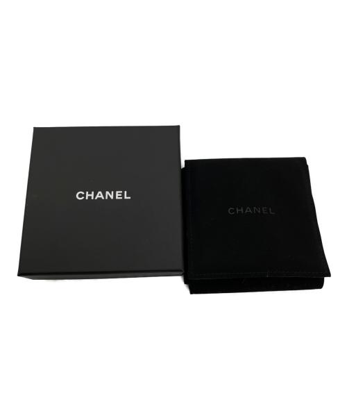 CHANEL（シャネル）CHANEL (シャネル) ココマークフープ ブラック×ホワイトの古着・服飾アイテム