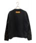LOUIS VUITTON (ルイ ヴィトン) LV ミュージックライン エンブロイダリー クルーネック ブラック サイズ:S：100000円