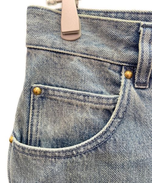 LOUIS VUITTON（ルイ ヴィトン）LOUIS VUITTON (ルイ ヴィトン) モノグラム総柄ペインターハーフデニムパンツ インディゴ サイズ:29の古着・服飾アイテム