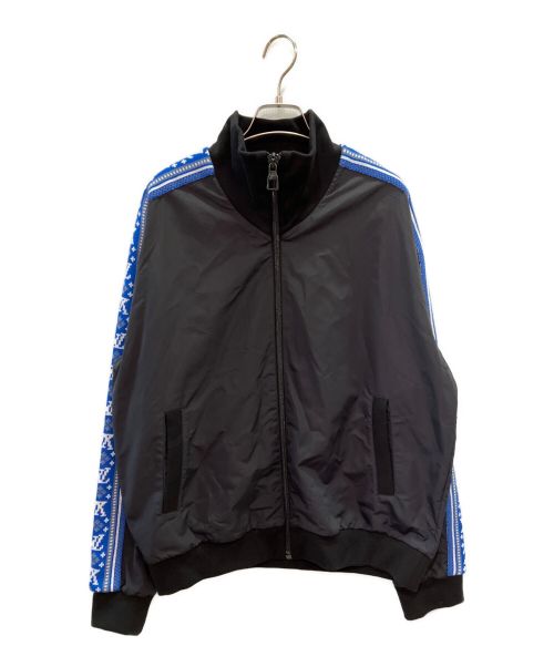 LOUIS VUITTON（ルイ ヴィトン）LOUIS VUITTON (ルイ ヴィトン) LVフェアアイルストライプナイロントラック ブラック サイズ:Mの古着・服飾アイテム