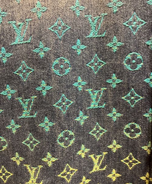 LOUIS VUITTON（ルイ ヴィトン）LOUIS VUITTON (ルイ ヴィトン) モノグラム デニムシャツ インディゴ サイズ:XSの古着・服飾アイテム