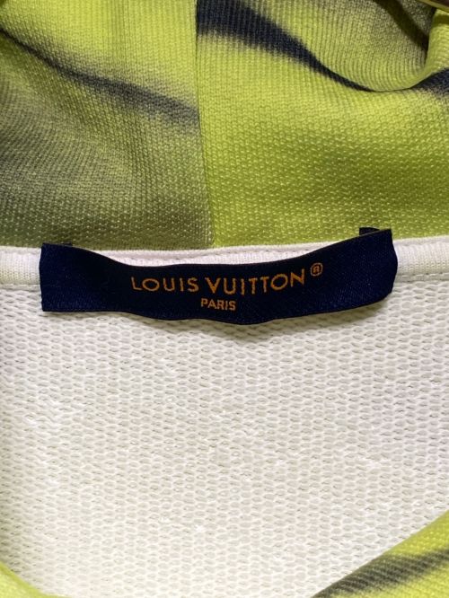 LOUIS VUITTON（ルイ ヴィトン）LOUIS VUITTON (ルイ ヴィトン) モノグラムシグネチャースウェット 黄緑 サイズ:Lの古着・服飾アイテム