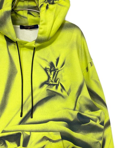 LOUIS VUITTON（ルイ ヴィトン）LOUIS VUITTON (ルイ ヴィトン) モノグラムシグネチャースウェット 黄緑 サイズ:Lの古着・服飾アイテム