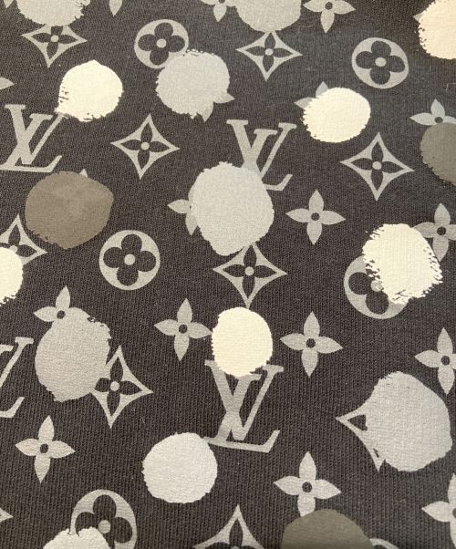 LOUIS VUITTON（ルイ ヴィトン）LOUIS VUITTON (ルイ ヴィトン) 草間彌生 ドットモノグラム スウェット ブラック サイズ:Ｓの古着・服飾アイテム