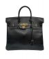 HERMES（エルメス）の古着「オータクロア 32」｜ブラック×ゴールド