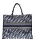 Christian Dior (クリスチャン ディオール) BOOK TOTE LARGE/ブックトート  ラージ ネイビー サイズ:LARGE/ラージ：250000円