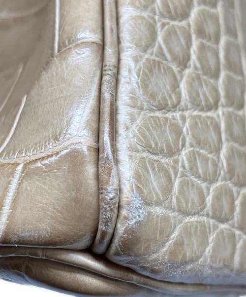 HERMES（エルメス）HERMES (エルメス) バーキン35/シルバー金具/アリゲーターマット/□Q刻印：2013年製 サイズ:35の古着・服飾アイテム