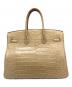 HERMES (エルメス) バーキン35/シルバー金具/アリゲーターマット/□Q刻印：2013年製 サイズ:35：2770000円