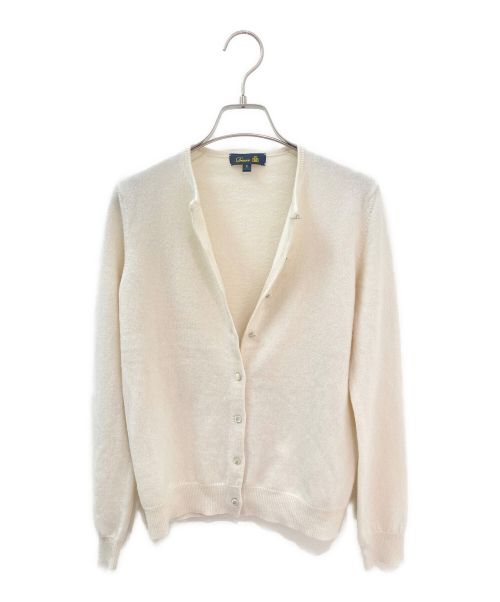 DRAWER（ドゥロワー）DRAWER (ドゥロワー) カシミヤカーディガン アイボリー サイズ:1の古着・服飾アイテム