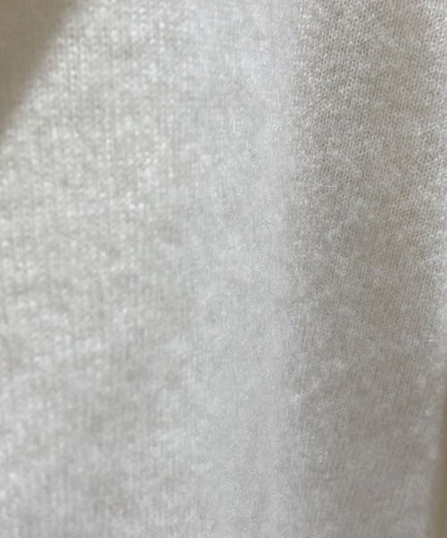 DRAWER（ドゥロワー）DRAWER (ドゥロワー) カシミヤカーディガン アイボリー サイズ:1の古着・服飾アイテム