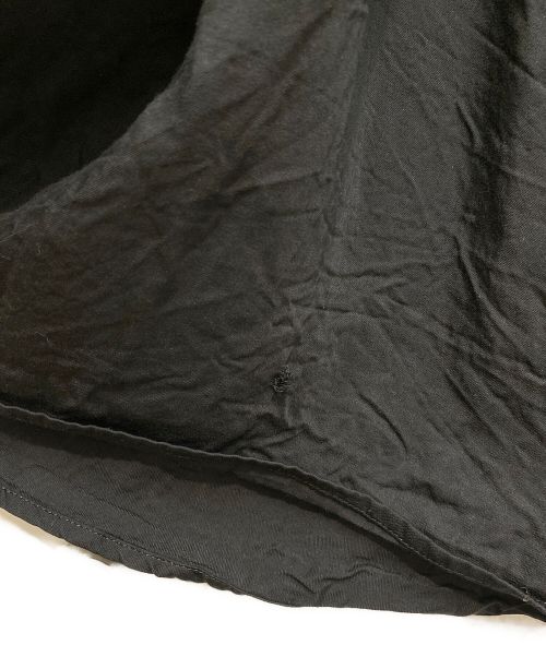 Yohji Yamamoto pour homme（ヨウジヤマモト プールオム）Yohji Yamamoto pour homme (ヨウジヤマモト プールオム) キュプラツイルカラスパンツ ブラック サイズ:3の古着・服飾アイテム