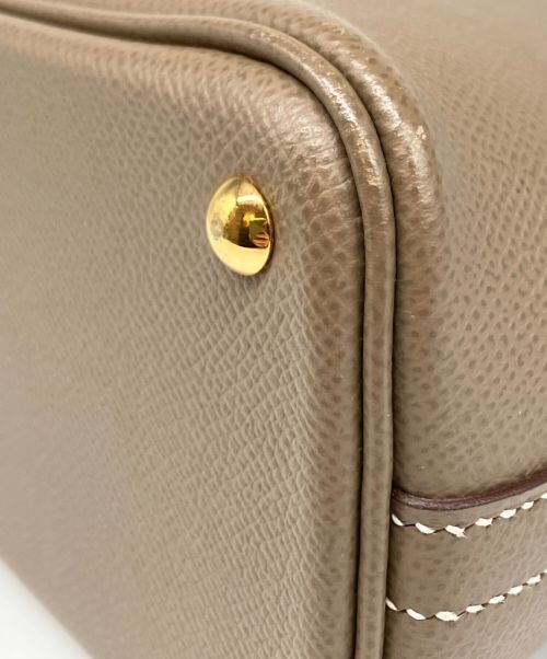 HERMES（エルメス）HERMES (エルメス) ボリード 27/ゴールド金具/ヴォーエプソン/エトゥープ/Y刻印 エトゥープ ゴールド金具 サイズ:27の古着・服飾アイテム