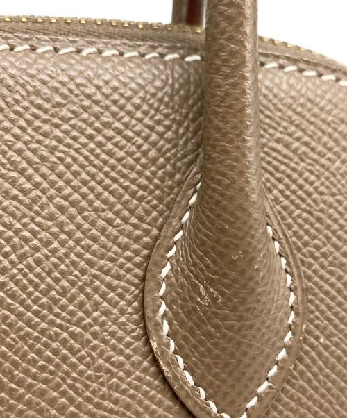 HERMES（エルメス）HERMES (エルメス) ボリード 27/ゴールド金具/ヴォーエプソン/エトゥープ/Y刻印 エトゥープ ゴールド金具 サイズ:27の古着・服飾アイテム
