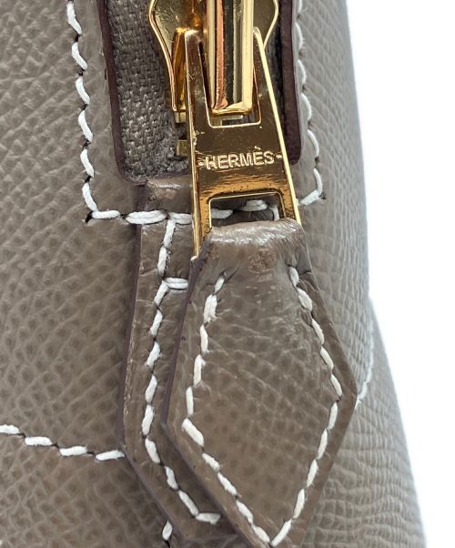 HERMES（エルメス）HERMES (エルメス) ボリード 27/ゴールド金具/ヴォーエプソン/エトゥープ/Y刻印 エトゥープ ゴールド金具 サイズ:27の古着・服飾アイテム