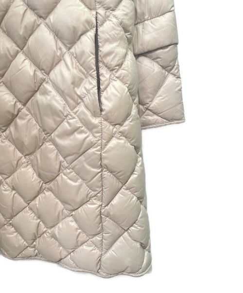 'S Max Mara（エスマックスマーラ）'S Max Mara (エスマックスマーラ) キルティング2WAYダウンコート ライトグレー サイズ:36の古着・服飾アイテム