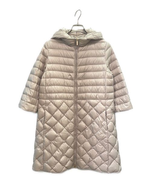 'S Max Mara（エスマックスマーラ）'S Max Mara (エスマックスマーラ) キルティング2WAYダウンコート ライトグレー サイズ:36の古着・服飾アイテム