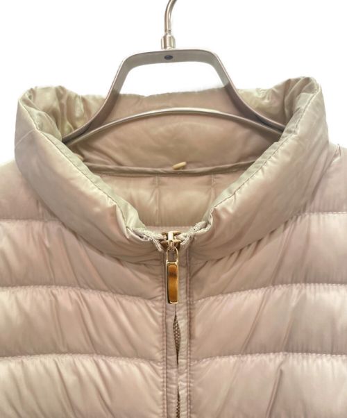 'S Max Mara（エスマックスマーラ）'S Max Mara (エスマックスマーラ) キルティング2WAYダウンコート ライトグレー サイズ:36の古着・服飾アイテム