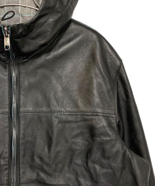 DOLCE & GABBANA（ドルチェ＆ガッバーナ）DOLCE & GABBANA (ドルチェ＆ガッバーナ) バックロゴリバーシブルジャケット ブラック×グレー サイズ:46の古着・服飾アイテム