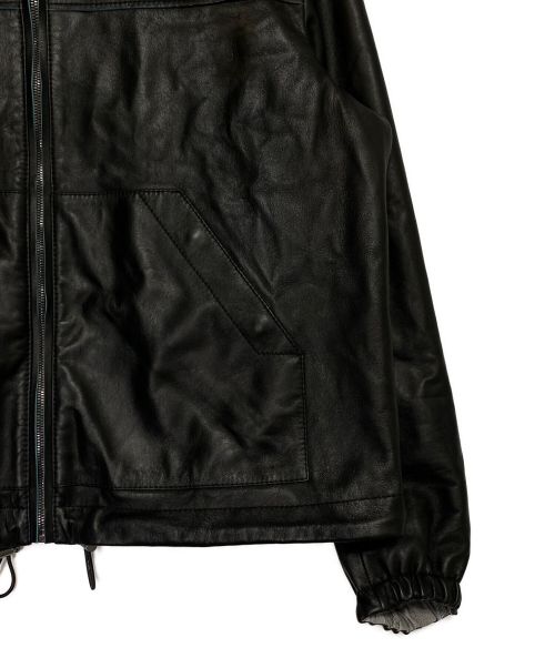 DOLCE & GABBANA（ドルチェ＆ガッバーナ）DOLCE & GABBANA (ドルチェ＆ガッバーナ) バックロゴリバーシブルジャケット ブラック×グレー サイズ:46の古着・服飾アイテム